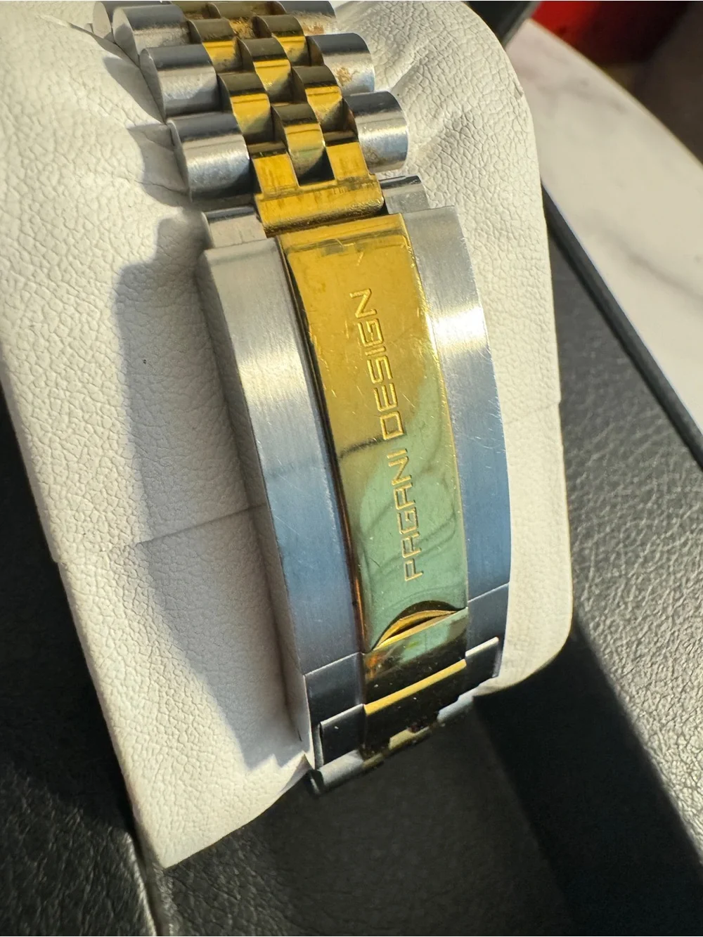 Pagani Design Two-Tone Date-just Style Automatic Watch